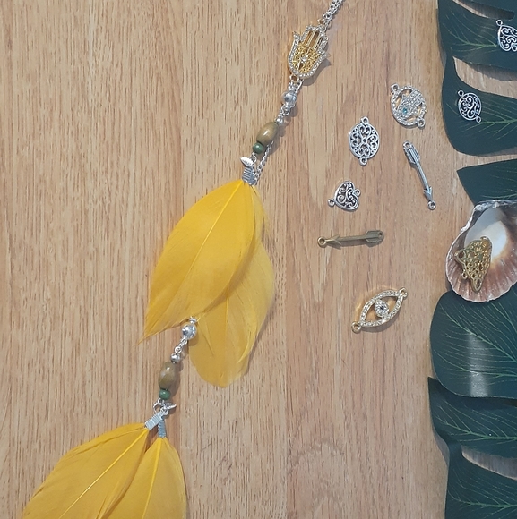 Accessories Custom Handmade Feather Hair Roach Clips Poshmark